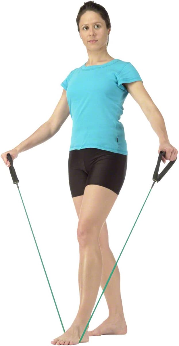 Sport-Tec Fitness Tube, 10er Set mittel - grün, mittel - grün