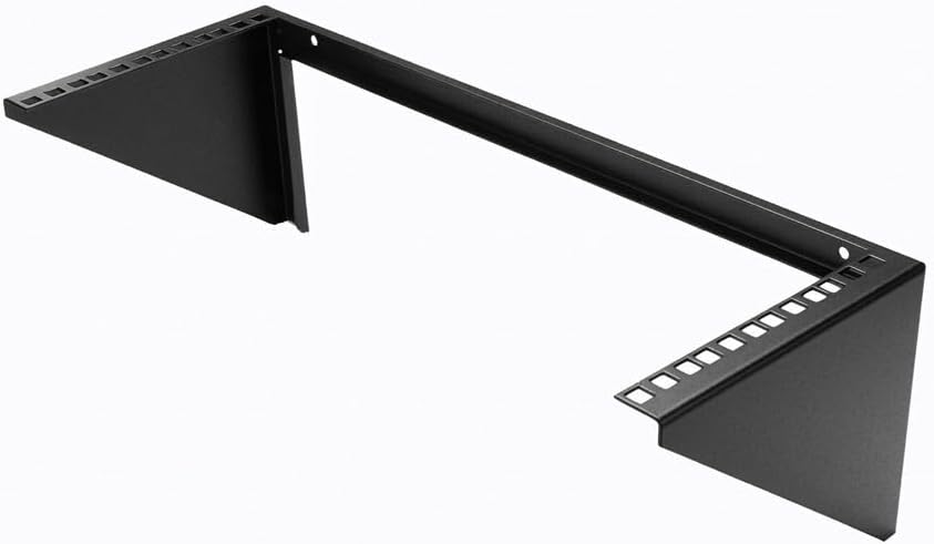 Infitronic - INUWH4STL - 19 Zoll Stahl Rack Halterung Wandhalterung Untertischhalter vertikal Wandve