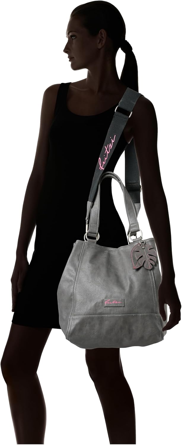 Fritzi aus Preussen Damen Eco Joy01 Tasche Anthra Einheitsgrösse, Anthra Einheitsgrösse