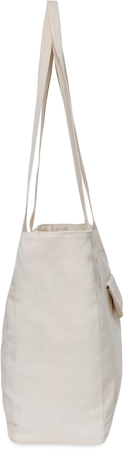 Jollein Wickeltasche Shopper Twill, Natural, Twill, Natural