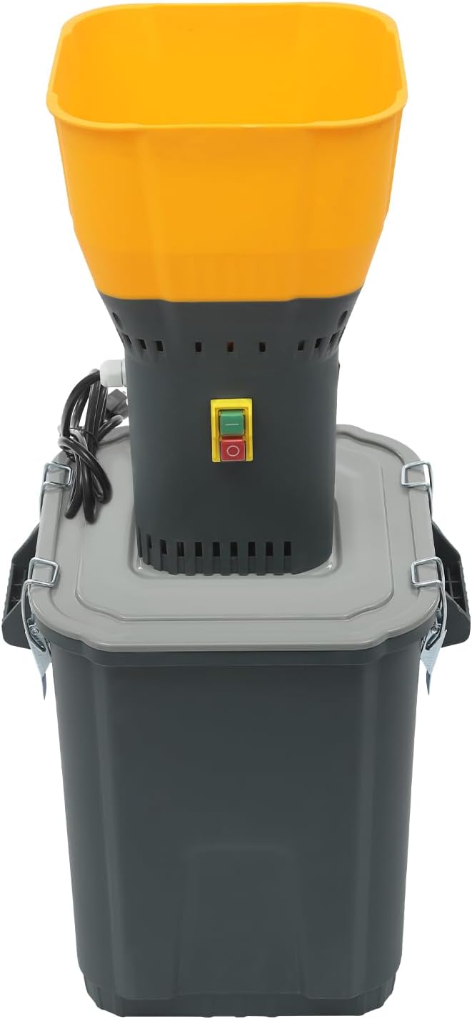 Getreidemühle Elektrisch Futter, 30L Elektrischer Maismühle Trockene mit 5 Siebe, Schrotmühle Grain