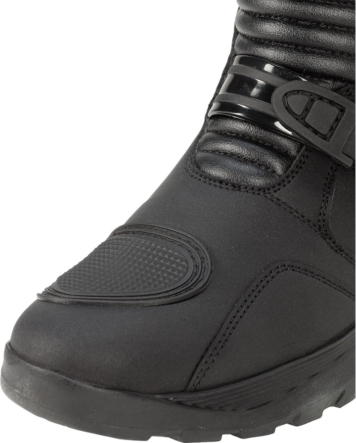 Robson WP Damen Motorradstiefel kurz schwarz 38