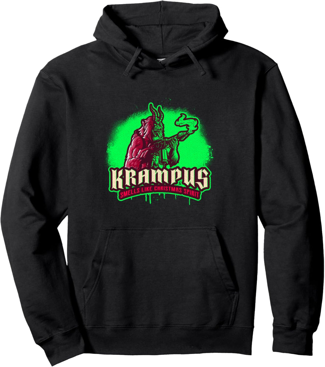 Krampus riecht nach Weihnachtsstimmung - Männergeschenk Pullover Hoodie