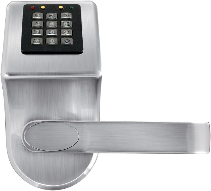 EURA ELH-70B9 Smartes Türschloss mit Griff, Codeschloss, RFID-Näherungsleser, universeller Riegelabs