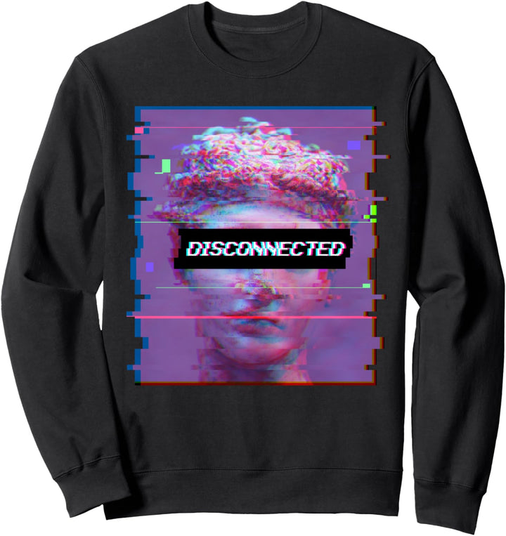 Vaporwave Indie Alt Aesthetic David Statue Eboy Egirl Emo Sweatshirt