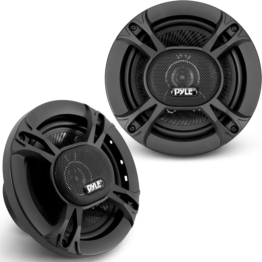 Pyle Auto Lautsprecher 165mm, 3-Wege Autolautsprecher, Kfz Lautsprecher Boxen 300 W, Einbaulautsprec