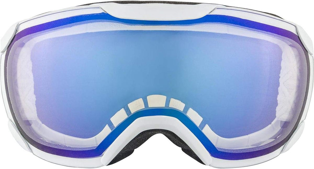 ALPINA PHEOS S V - Selbsttönende, Beschlagfreie &amp; Bruchsichere Skibrille Mit 100% UV-Schutz Für Erwa