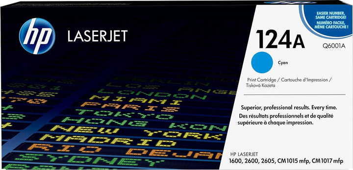 Original Toner für hp Color LaserJet 2600 2600N, cyan