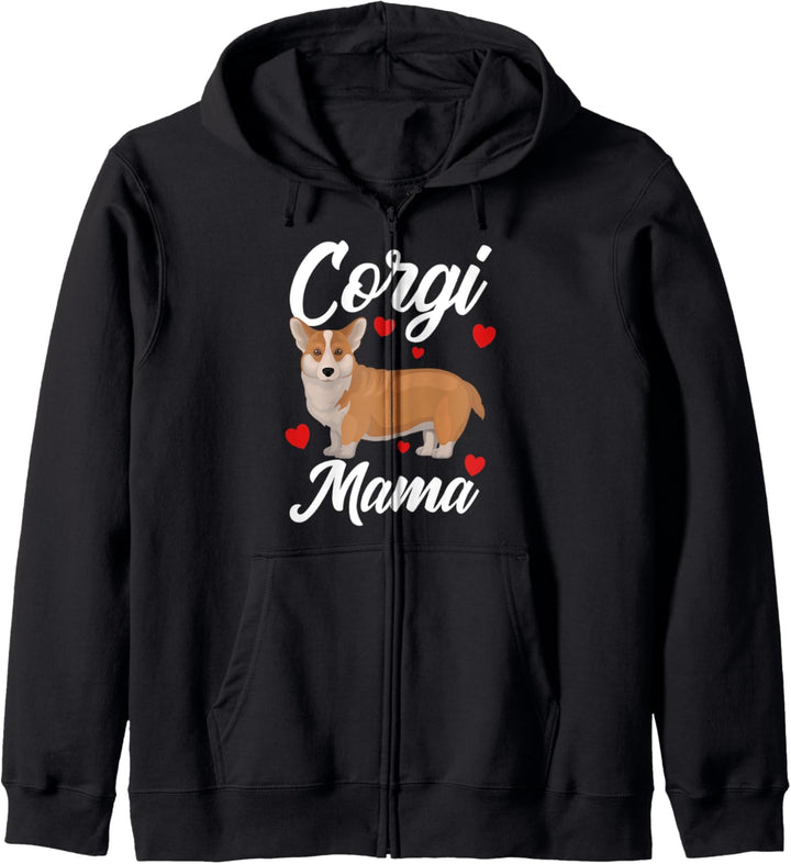 Corgi Dog Owner Gift Slogan Design Kapuzenjacke