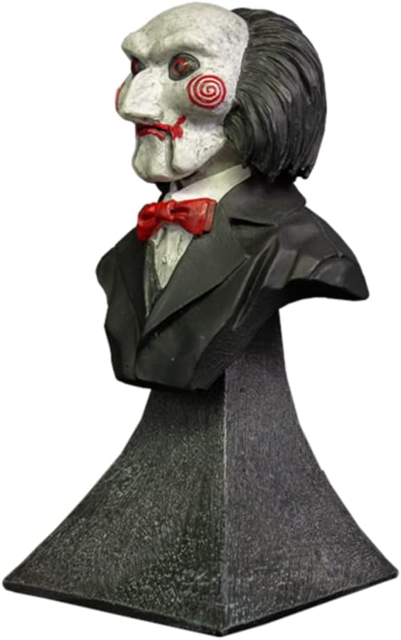 Trick Or Treat Studios Saw Mini Büste Billy schwarz/weiss/rot, handbemalt, 100% Polyresin, in Sammle
