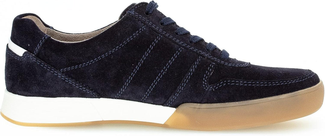Pius Gabor Herren Sneaker Low,Halbschuhe,zertifiziertes Leder,Wechselfussbett,Laufschuhe,schnürschuh