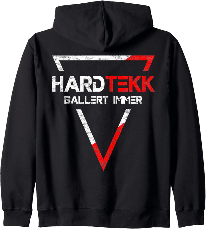 Hardtekk Rave Techno Festival Tekk Kapuzenjacke