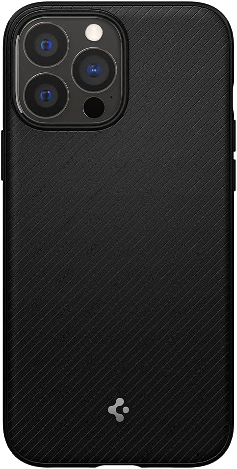 Spigen Mag Armor MagFit Hülle Kompatibel mit iPhone 13 Pro Max Kompatibel mit MagSafe Magnetisch -Ma