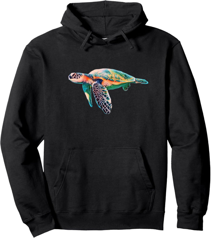 Meeresschildkröte Schildkröte Pullover Hoodie