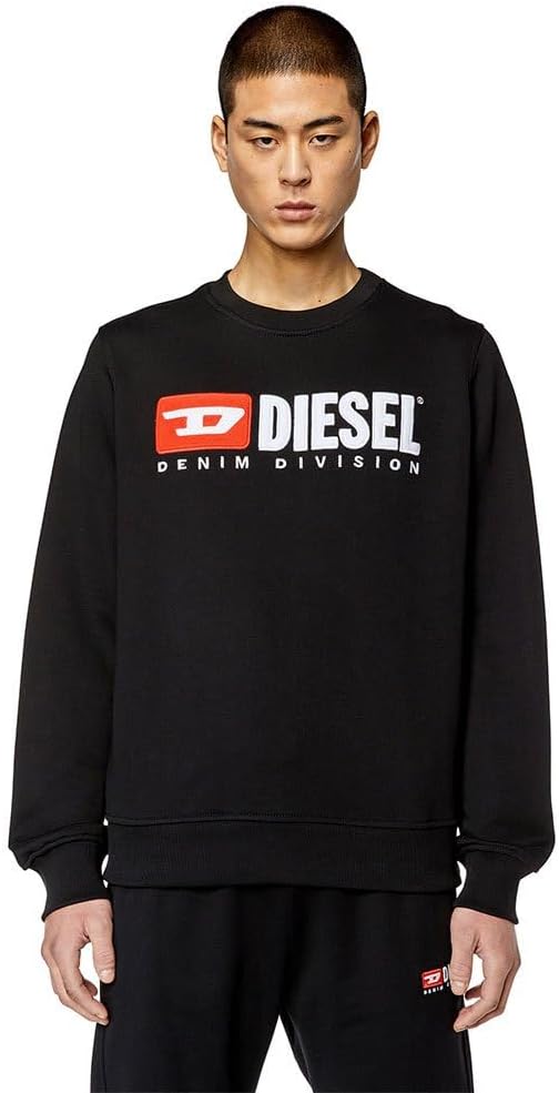 Diesel Herren S-Gymnastik-div Kapuzenpullover L Black (A03758-0gead-9xx), L Black (A03758-0gead-9xx)