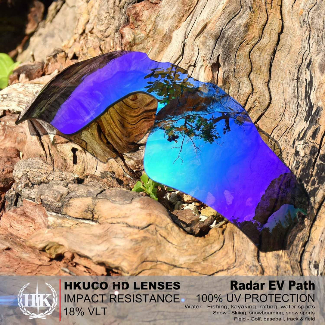 HKUCO Plus Mens Replacement Lenses For Oakley Radar EV Path - 1 pair