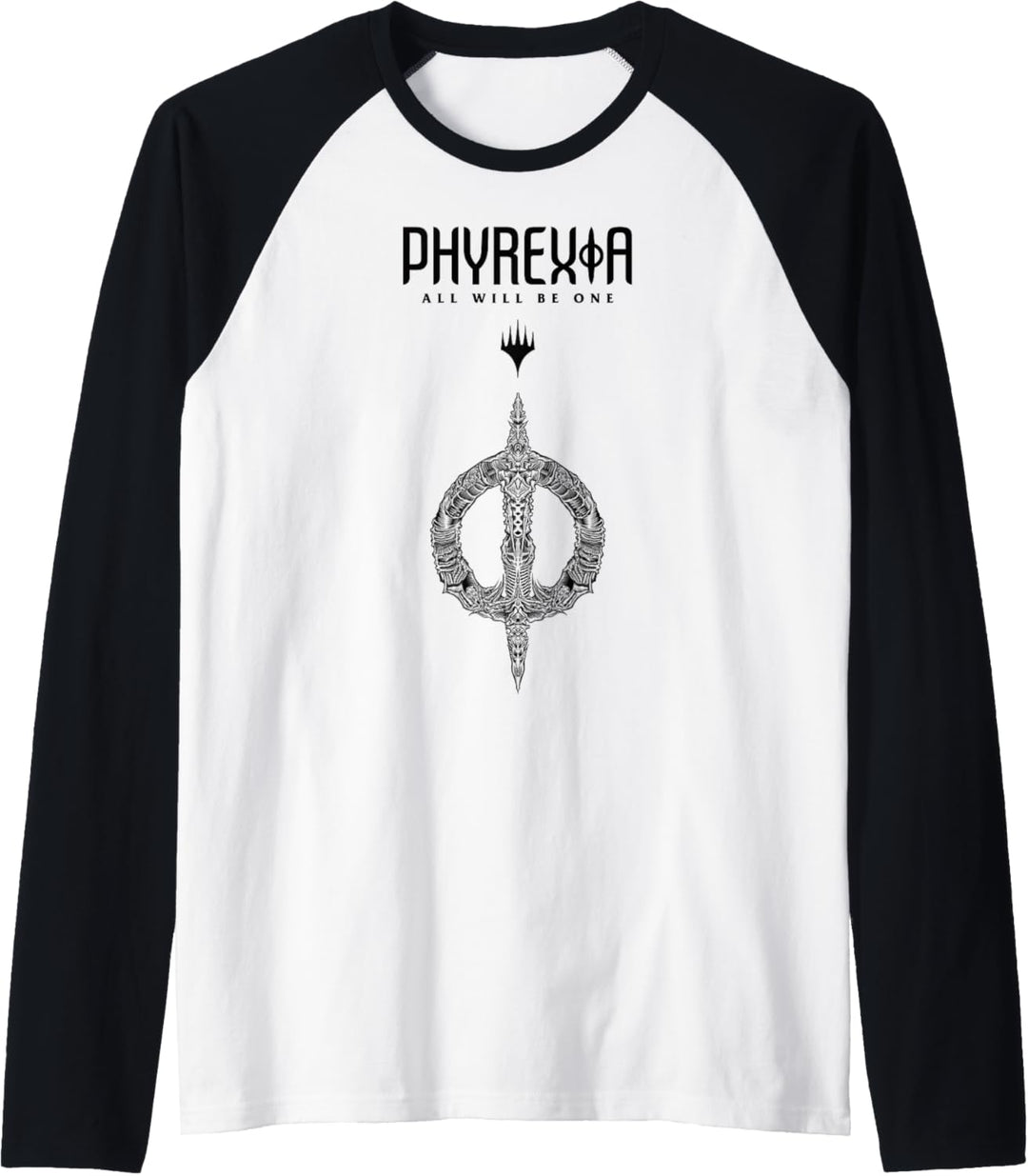 Magic: The Gathering Phyrexia All Will Be One Detailed Logo Raglan