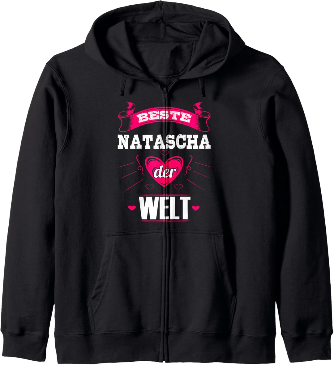 Beste Natascha der Welt Kapuzenjacke