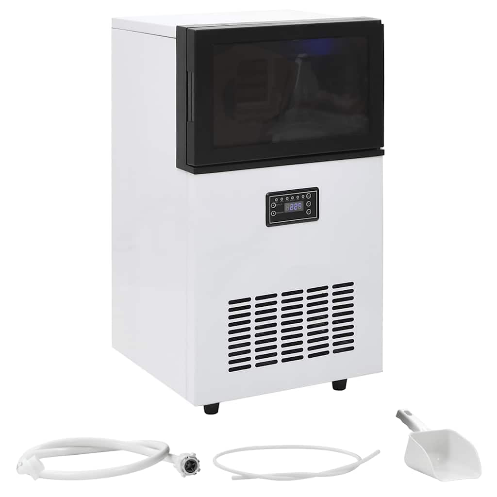 vidaXL Eiswürfelbereiter 45 kg/24 h Eiswürfelmaschine Eiswürfel Ice Maker