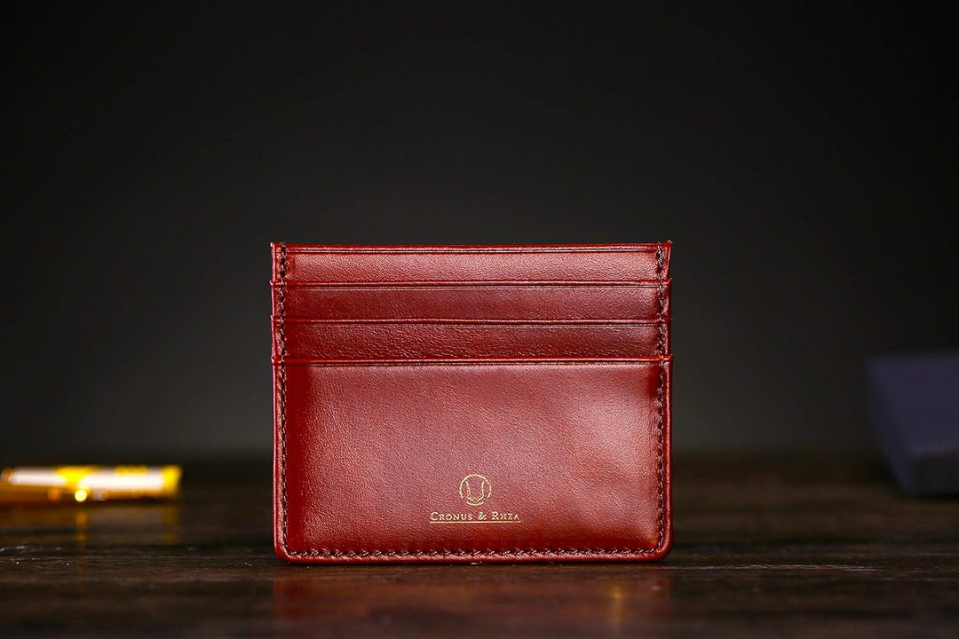 Cronus &amp; Rhea® | Luxus Kartenhalter aus exklusivem Leder (Argos) | Kartenetui - Kreditkartenetui - K