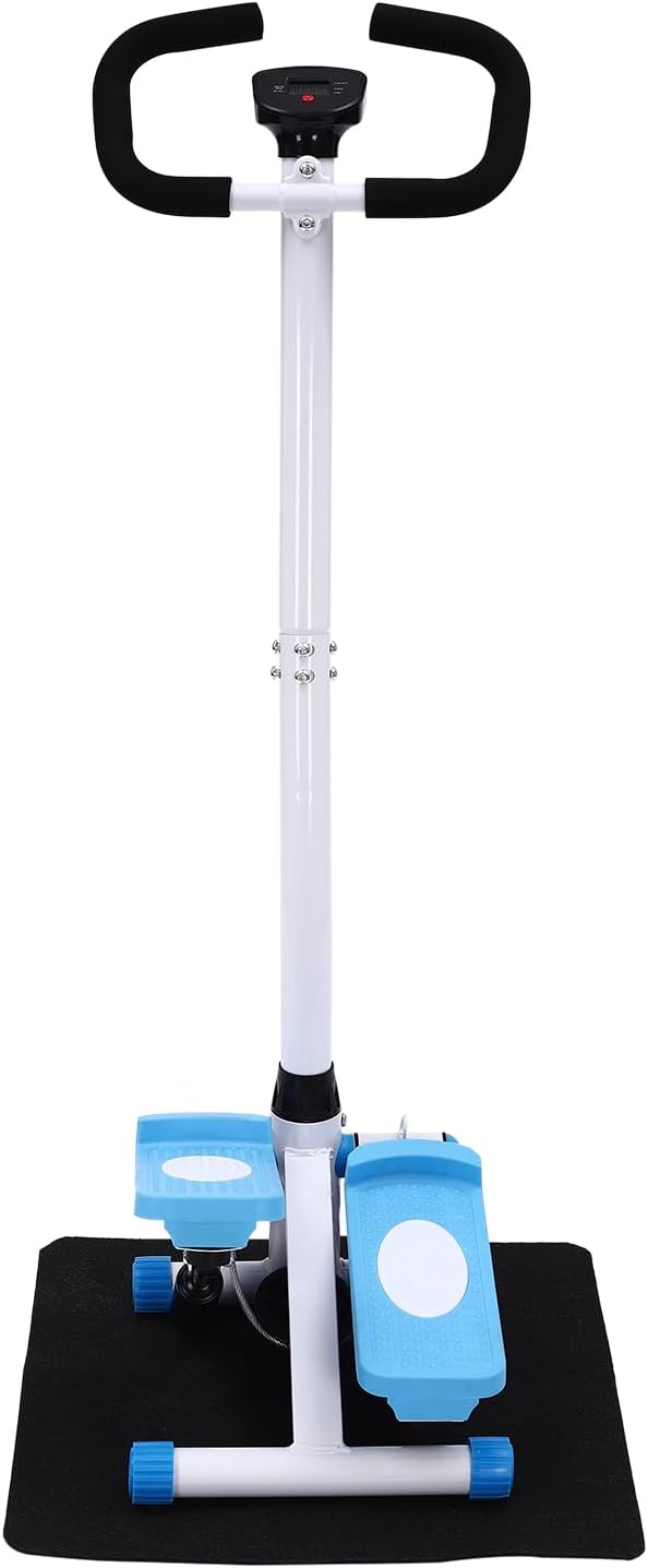 Fitness Stepper, Übung Stepping Machine, Fitness Stepper mit Lenker, für Hause Büro Wohnzimmer Fitne
