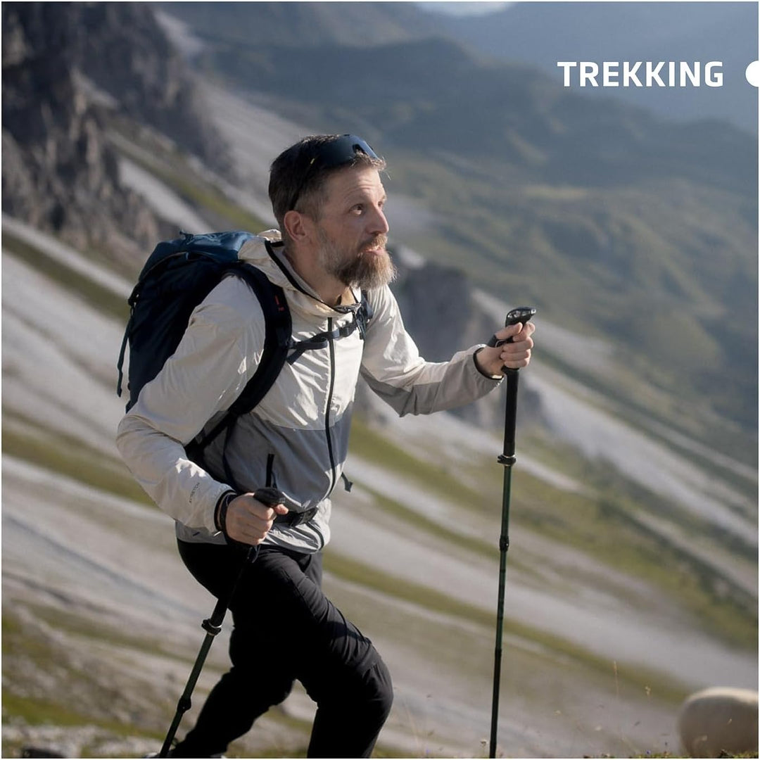 LEKI Makalu Lite AS Wanderstöcke Damen &amp; Herren | leichte, verstellbare Trekkingstöcke aus Aluminium