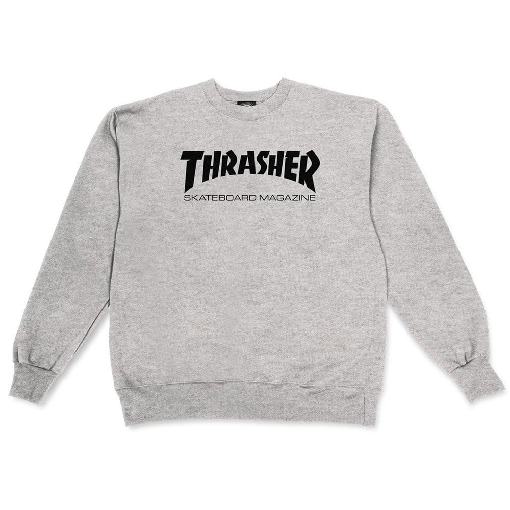 THRASHER Sweatshirt Skate-Mag Crewneck S Greymottled, S Greymottled