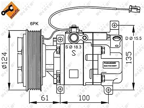 NRF 32820G Klimaanlagen