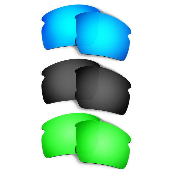 HKUCO Mens Replacement Lenses For Oakley Flak 2.0-3 pair