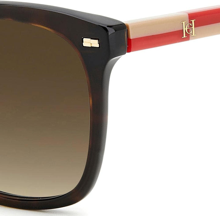 Carolina Herrera Unisex Sunglasses 52 O63/Ha Havana Red, 52 O63/Ha Havana Red