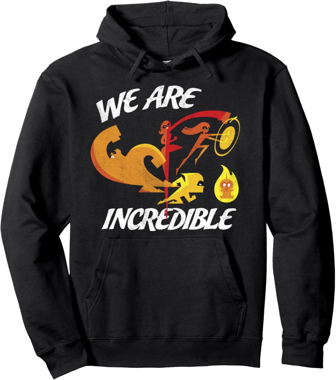 Disney Pixar Incredibles We Are Incredible Family Pullover Hoodie
