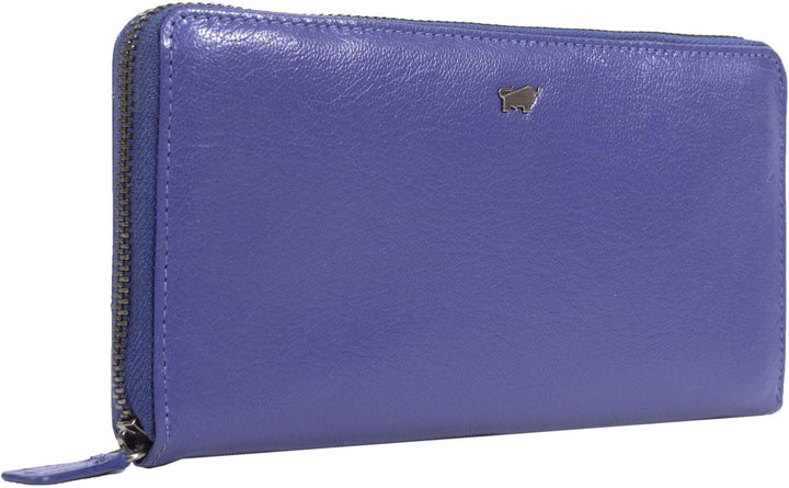 BRAUN BÜFFEL Anna Geldbörse RFID Leder 19 cm Saphir, Saphir