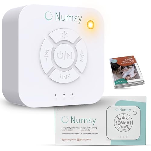 Numsy Original White Noise Machine Baby - Witte Ruis Baby - Slaaphulp