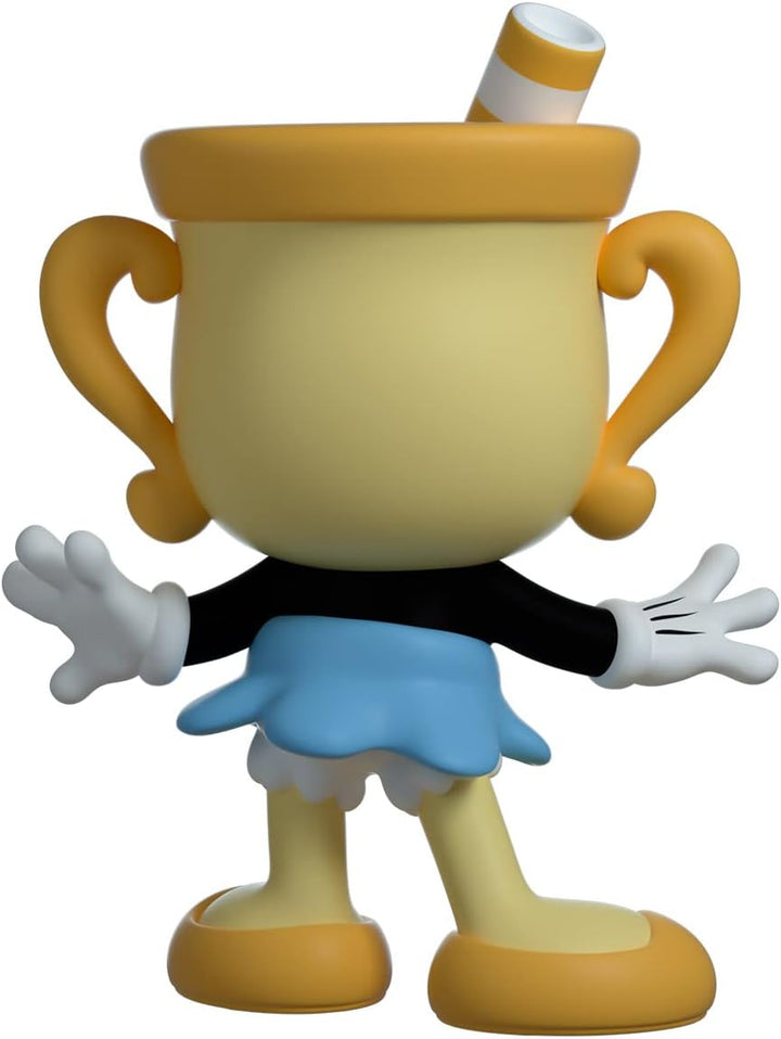 Youtooz Cuphead Ms. Kelch Figur, 11,4 cm Cuphead Youtooz Figur – Vinyl-Figur von Ms Kelch aus Youtoo