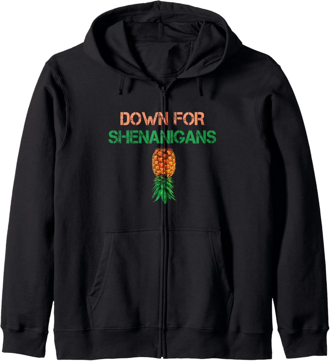 Swingers Down For Shenanigans Pineapple Swinger Party Kapuzenjacke