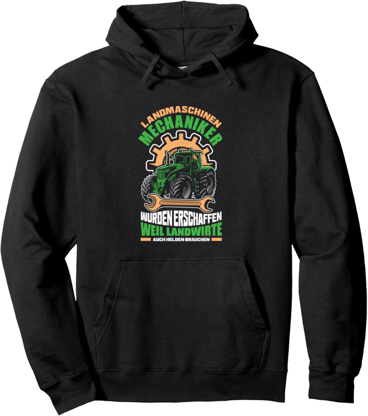 Landmaschinen Mechaniker Landmaschinentechniker Geschenk Pullover Hoodie