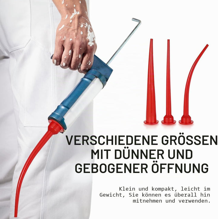 3stücke Verlängerungsdüse Aus Weichem Gummi Für Kartuschenauftrag Kartuschendüsen Präzise Finisher-w