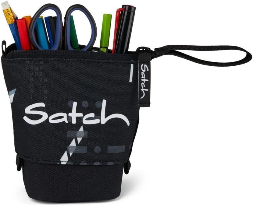 Satch Pack Schulrucksack Set 2tlg. inkl. Pencil Slider (Ninja Matrix), Ninja Matrix
