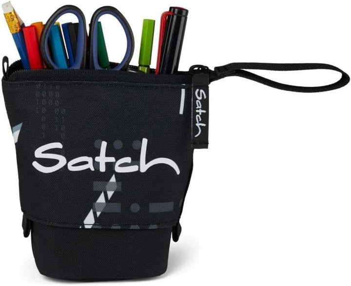 Satch Pack Schulrucksack Set 2tlg. inkl. Pencil Slider (Ninja Matrix), Ninja Matrix