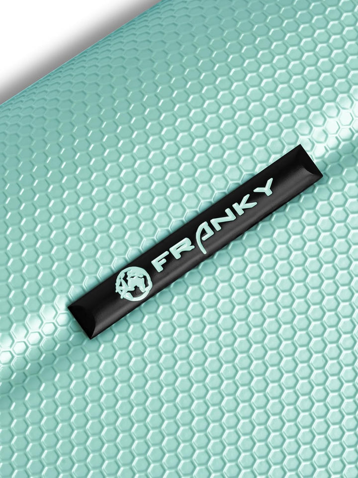 Franky Munich 4.0 Handgepäck Koffer | Hartschalen Trolley mit 4 Rollen, TSA-Zahlenschloss, Arretierb
