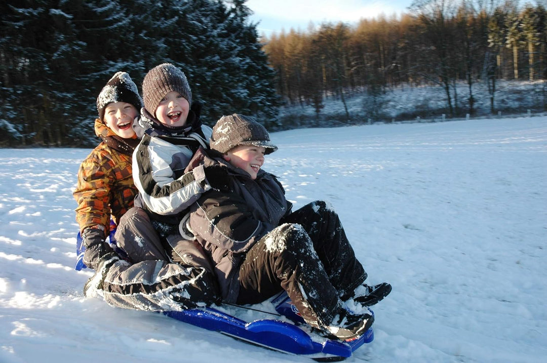 AlpenGaudi Unisex Jugend AlpenDoubleRace Schlitten