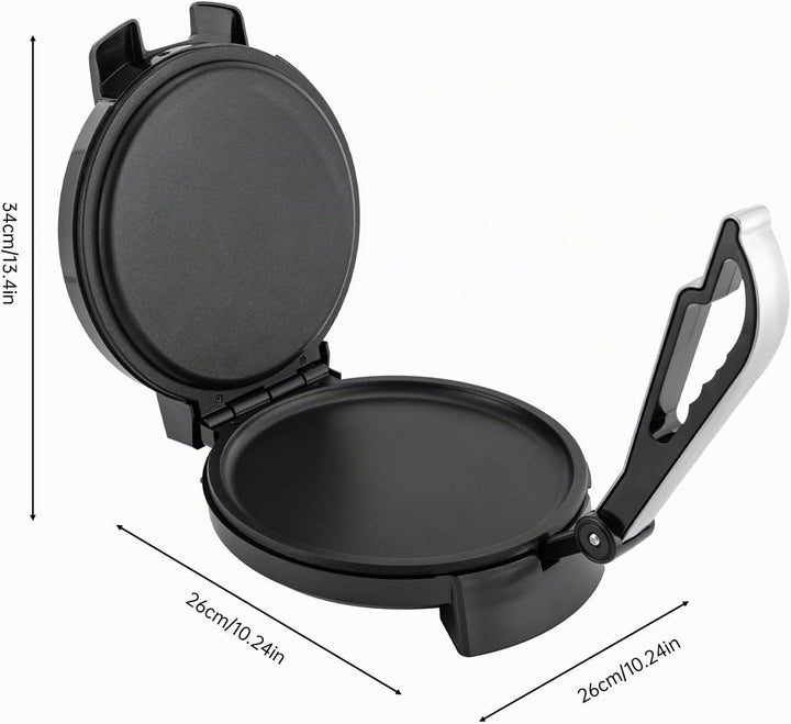 Pfannkuchen Maker, 1200w Pancake Maker für Mini-Pfannkuchen mit 22 cm Durchmesser, Antihaftbeschicht
