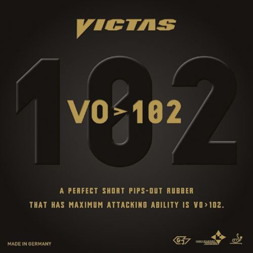 VICTAS Belag VO > 102 Schwarz 2,0 mm, Schwarz 2,0 mm