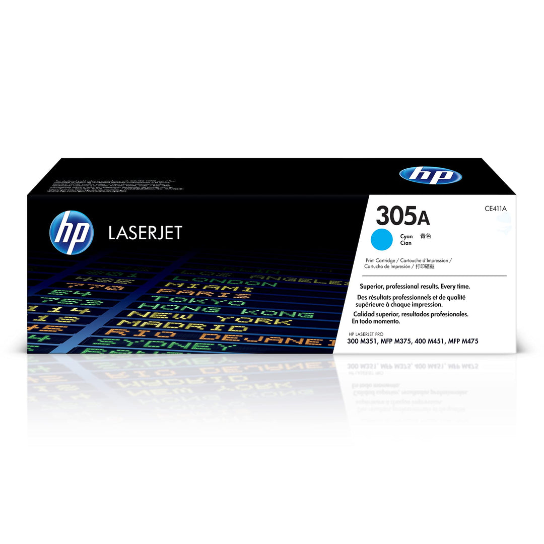HP 305A CE411A Tonerkassette Cyan 2600 Seiten Original Toner