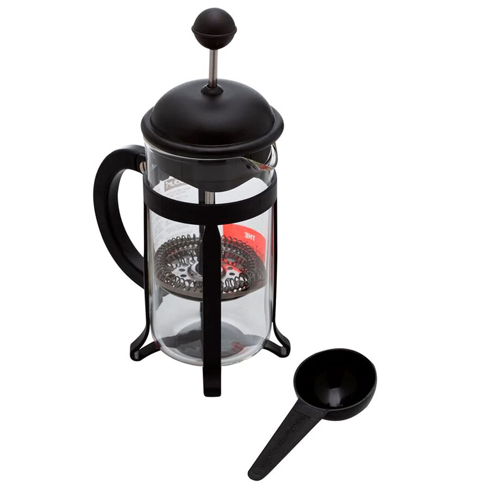 Bodum 1908-01 Java Kaffeebereiter, 8 Tassen, 1 L, Mehrlagig, schwarz, 10,6 x 16,3 x 24,5 cm Schwarz