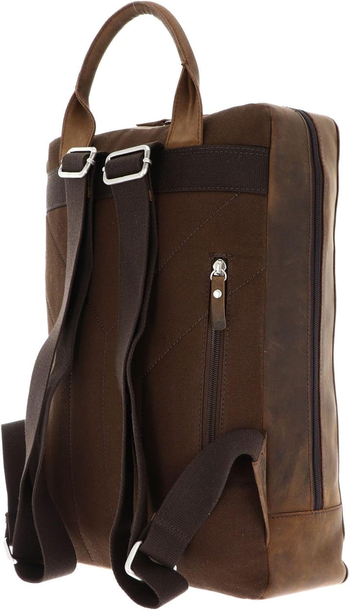 Leonhard Heyden Salisbury - Rucksack L Leder 15" 43 cm braun