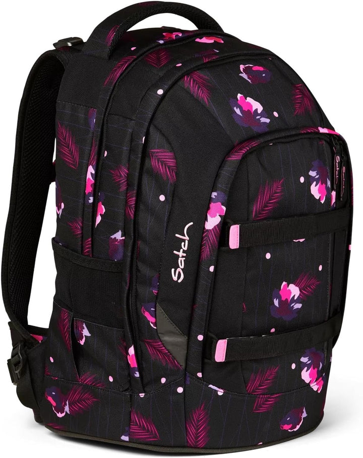 satch pack Schulrucksack Schulrucksack ab 5. Klasse ergonomisch 30L Stauraum standfest Organisations