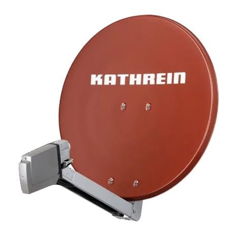 Kathrein CAS 80ro Parabolantenne 75 cm rotbraun multifeedKat:Home Entertainment/Antennensysteme