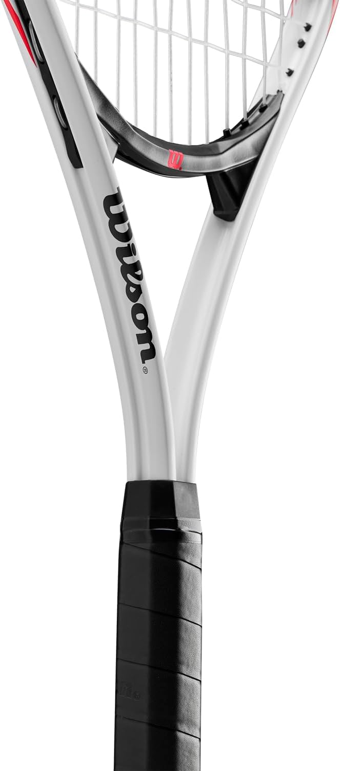 Wilson Fusion XL Tennisschläger, Übergrosser Erwachsenenschläger für Tennisanfänger, Mit V-Matrix-Te