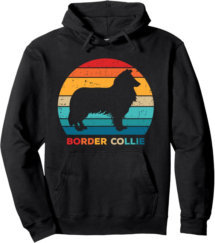 Border Collie Hund Hundehalter Pullover Hoodie